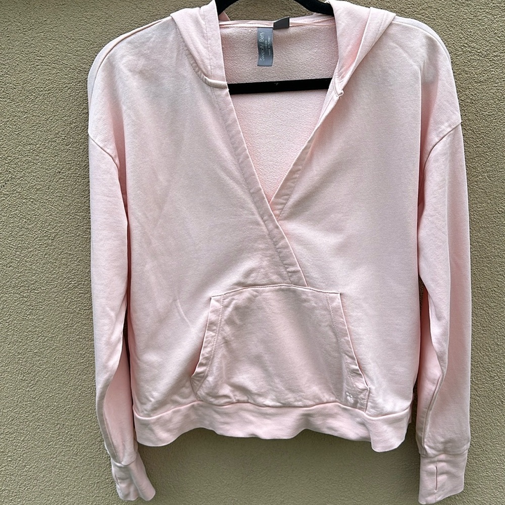 Sweaty Betty 🔥 V Neck Sweatshirt Hoodie Sz 4-6